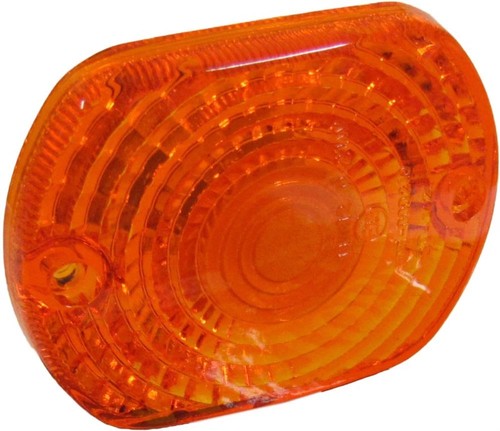 Indicator lens front amber - indicator, l/h