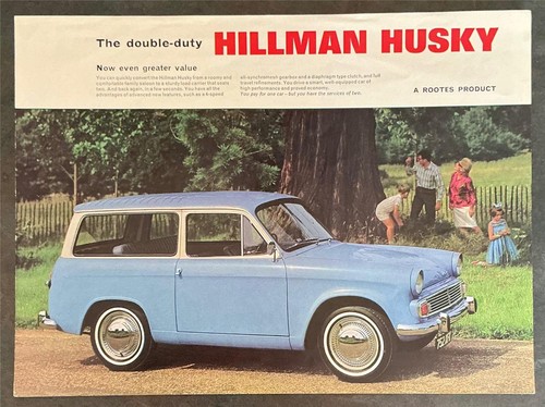 Hillman husky car - hillman,