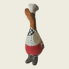 DCUK NATURAL WOOD DUCK CHEF