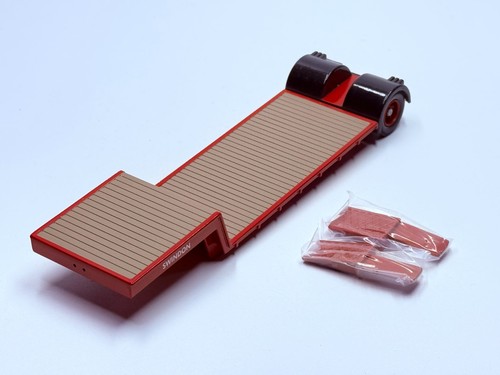 Corgi low loader trailer - loader,