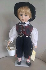 Regency Fine Arts Porcelain Doll Jack Of Jack &Jill 