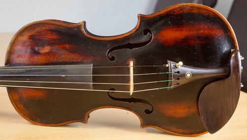 Old violin geige - old, viola