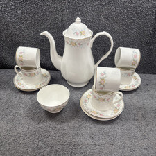 Lovely 14 piece - Mayfair Fine Bone China Part Tea Set - Alpine Flowers style