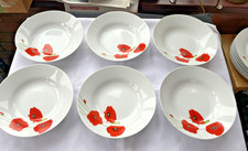 set of 6 x  Waterside Poppies