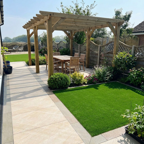 County crema porcelain paving - crema,
