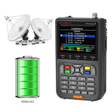 GTMedia DVB-S Satellite Dish Finder Digital TV Signal Meter FTA Strength Tester