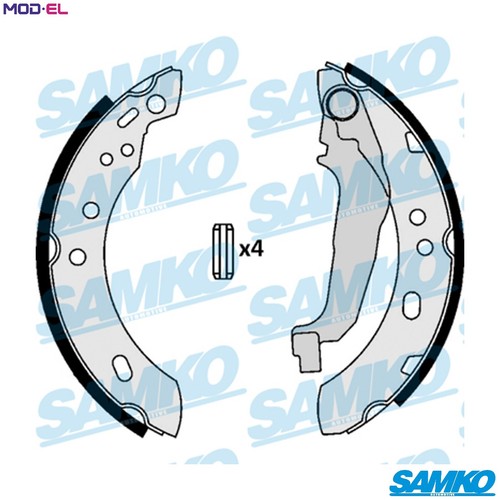 Brake shoe set 87090 - shoe,