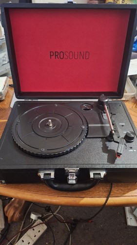Prosound briefcase turntable - briefcase,