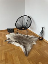 Exclusive Reindeer Hide Skin 139x107 cm Scandinavian Rug Prime Quality Real #653