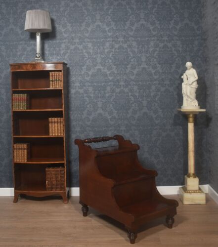 19th century mahogany library - century,