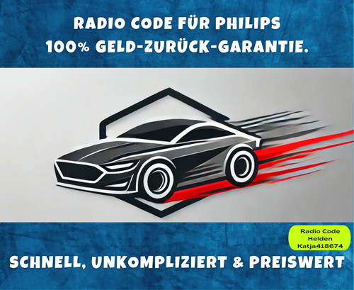 Philips radio code pin - code,