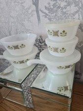 Anchor Hocking X3 Soup Bowls with Handles And X2 Lids