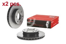 Pcs front brake disc rotors - pcs,