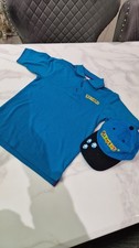 BEAVERS Boys Scouts Blue Polo Neck Tshirt and Baseball Cap Hat Set Age 5-6