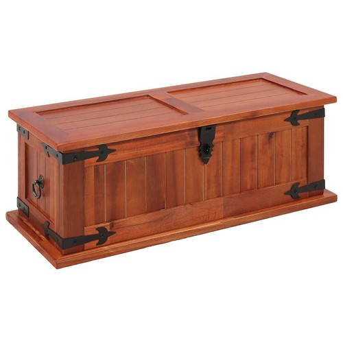 Wooden storage chest - wooden,