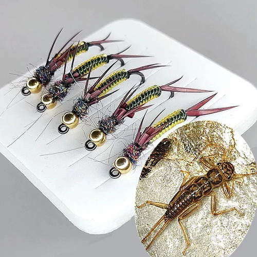 5pcs stonefly fly fishing - 5pcs,