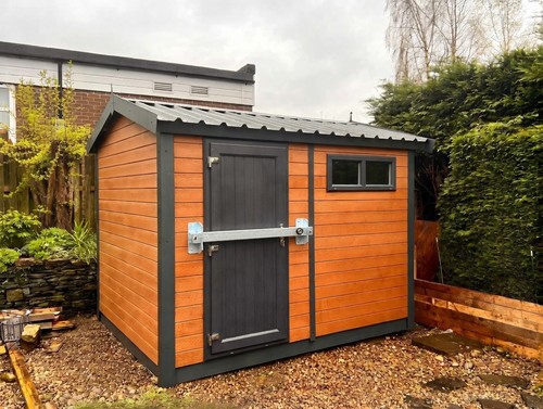 Heavy duty shed security bar - duty,