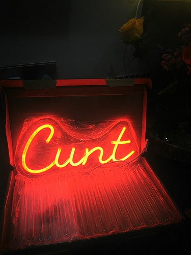 Swear neon sign usb - swear,