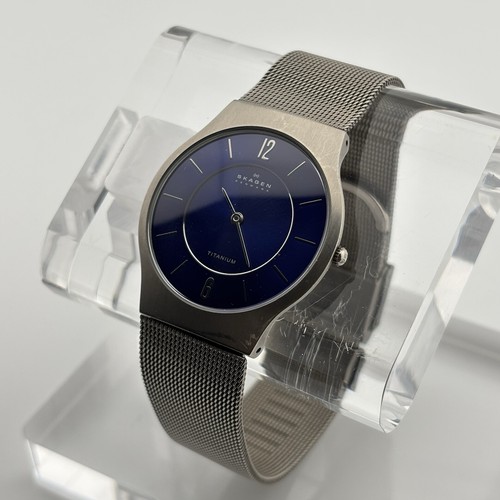 Skagen 233lttn titanium - titanium, blue
