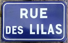 Old vintage French enamel