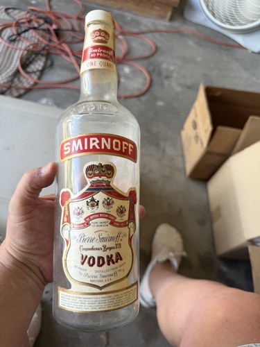 1969 vintage smirnoff with - vintage,
