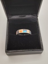 Silver Tone Abalone And Shell