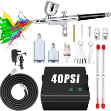 Airbrush Compressor Kit, 40PSI