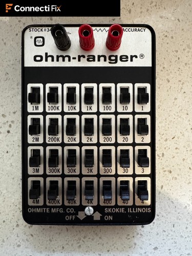 Ohmite ohm ranger 3420 - ohm-ranger,