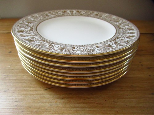 Wedgwood gold florentine 8 - gold, x
