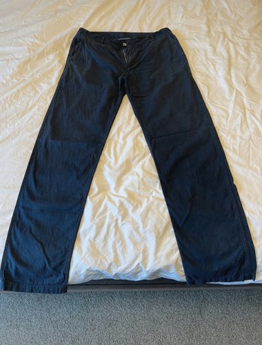 Albam chinos w35 long navy - chinos,