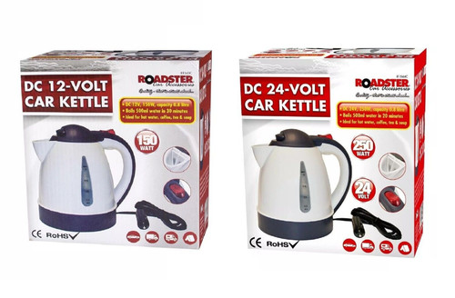 12v 24v travel kettle - 12v-24v,