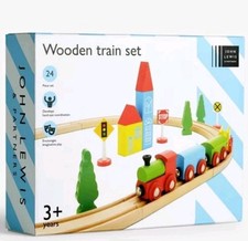 John Lewis Wooden Train Set 24