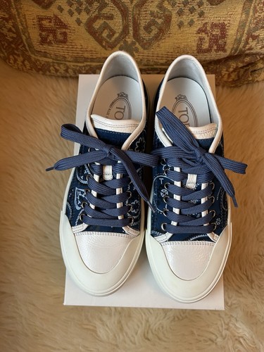 Tods leather shoes espadrille