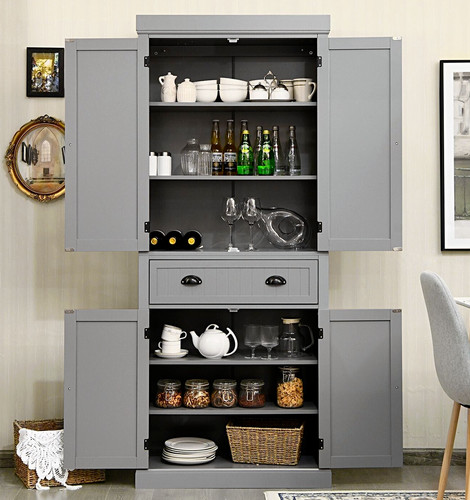 Tall kitchen larder - kitchen, cupboard