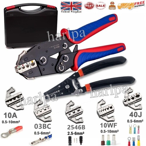Ratchet crimper plier - plier, cable