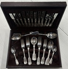 Vintage Set 44 Piece Silver