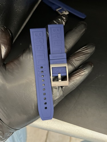 Breitling rubber strap dark - strap,