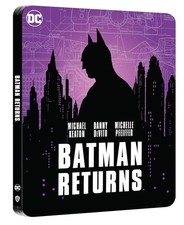 BATMAN IL RITORNO STEELBOOK (4K Ultra HD + Blu-Ray) (4K UHD Blu-ray) Pat Hingle