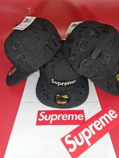 New Era SUPREME LMB Collaboration Cap, Black, Unisex, Size 7 1/4, Rare Design