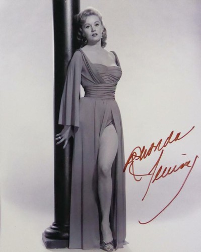 Rhonda fleming signed - fleming,