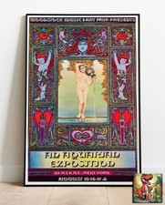Woodstock Festival 1969 Repro Concert Tour Live Poster Like A1 - 36"x24"