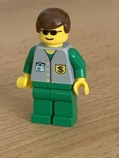 Lego City figure (BNK001) Town - Bank Person  (4560 4561 Railway Express)