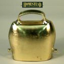 Traditional Goat Bell - Brass