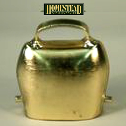 Traditional goat bell brass - bell,