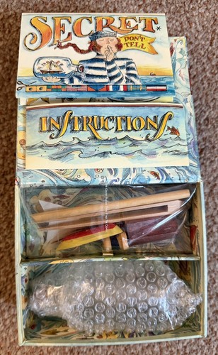 Vintage boat bottle kit - boat,