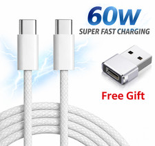 Type C to Type C Cable PD 60W