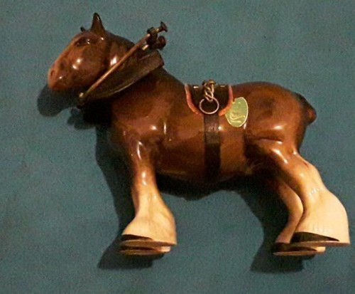 Melba ware shire - shire, horse