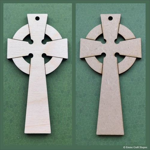 Wooden celtic cross - cross, shapes