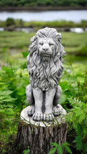 Latex and Fibreglass Mould Sitting Lion