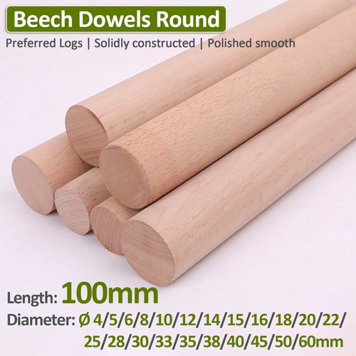 Wooden beech rod diameter - beech,
